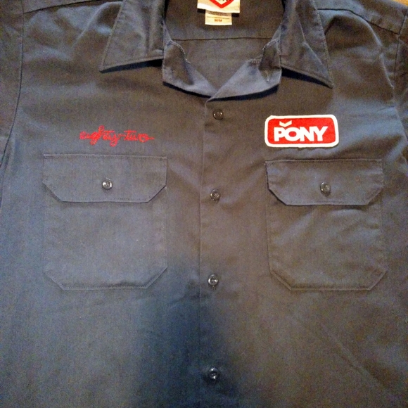 90's PONY button up shirt - Picture 3 of 4